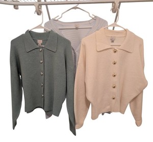HC - Womens Sweaters - a New Day Cardigan Set (Lot of 3)