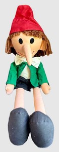 LR - Handmade Taiwan Pinocchio-Style Cloth Doll