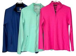 LR - Athletic Tops - Nike, Peter Millar & Lucy Mixed Lot of 3