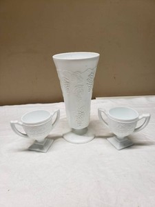Milk Glass Vases