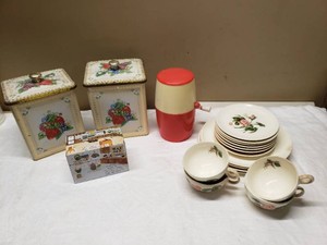 Decorative Plates, Cups and Tins
