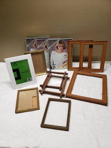 Variety of Photo Frames including 8x10 Non-Glare Glass