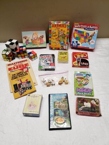 Various Board Games, Card Games, Puzzles, Rubik��s Cubes, and Coin Album