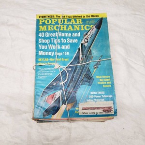Popular Mechanics Magazine Collection from 1970 Including Monthly Issues Missing Sept.