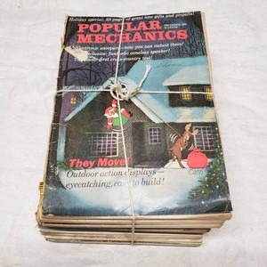Bundle of Popular Mechanics and Mechanix Illustrated Magazines from 1965 and 1971