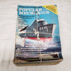 Bundle of Popular Mechanics Magazines from 1966-1968