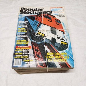 Popular Mechanics Magazine Collection from 1976 and 1980