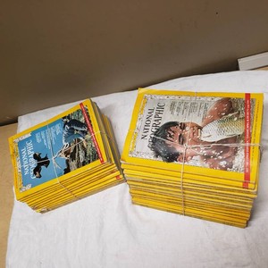National Geographic Magazine Collection from 1954 to 1969