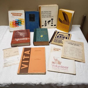 Lot of Vintage Accounting and Tax Books