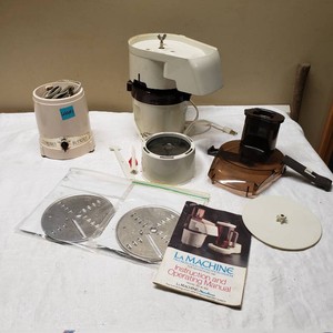La Machine by Moulinex Food Processor and Coronet Blender (works)