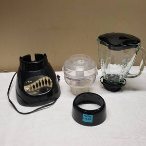 Oster 12-Speed Blender with Food Processor Attachment (works)