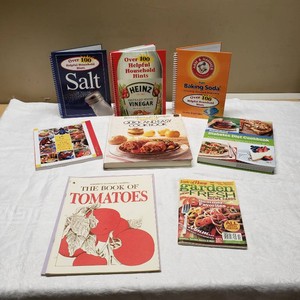 Assorted Cookbooks Including The Book of Tomatoes and Preventions Diabetes Diet Cookbook