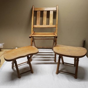 Nevco Folding Carry Stools and Chair Set