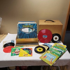 Disney Records and Vintage LP Collection including Bambi, Shostakovich, Lawrence Welk, and More