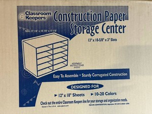 Construction Paper Organizer