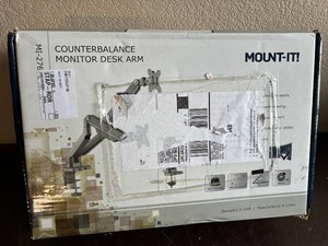 Mount-It Counterbalance Dual Monitor Desk Arm
