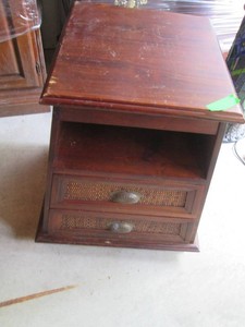 Pier One Pyramid style 2-drawer nig...