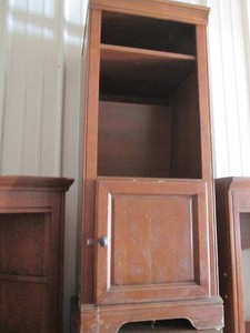 Pair of Bookshelf cabinets with adj...