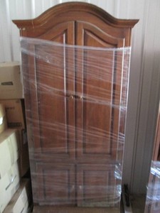 Wood Wardrobe Armoire Cabinet appro...