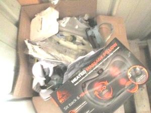 Heated massage pillow and various r...