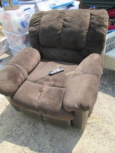 Brown Microfiber lift recliner and ...