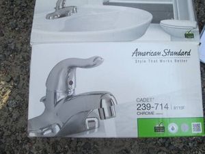 American Standard chrome cadet bath...