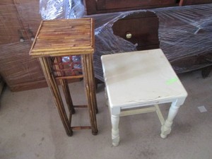 Space saving Bamboo Plant stand (ap...