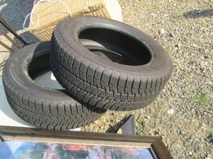 Pair of Bridgestone studless winter...
