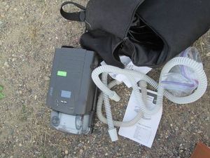 Respironics bi-cap machine with tra...