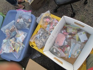 Huge variety of miniatures, metal m...