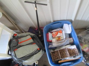 Storage tote with Rolling cooler, h...