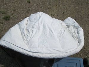 Large quality down comforter (possi...