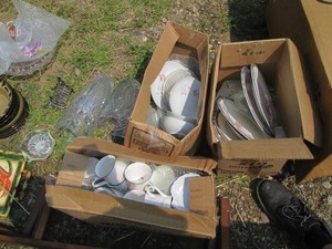 (3) Assorted boxes of fine bone Chi...