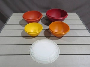 Mixed Lot of Tupperware Bowls with Lids