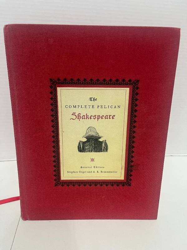2002 The Complete Pelican Shakespeare Hardcover Book