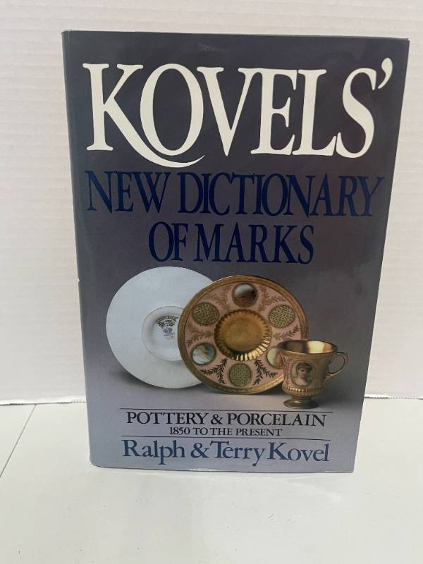1985 Kovels New Dictionary of Marks Pottery & Porcelain 1850- Present