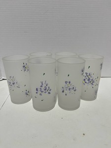 Set of 6 Vintage Hansetta Artware Glasses