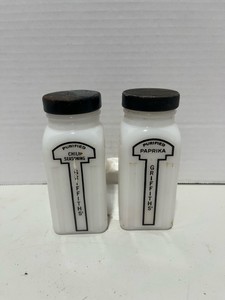 Pair of Griffiths Seasoning Shakers Chili and Paprika