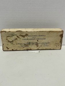 Vintage Water Conditioning Materials Testing Kit-8 Glass Bottles
