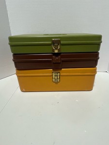 Set of 3 Vintage Sewing Cases MCM