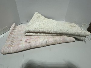 Two Rag Rugs Good Condition See Pics