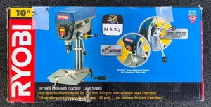 Ryobi 10-in Drill Press with Exact Line Laser System