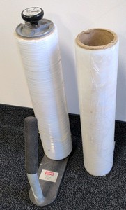 Uline Plastic Wrapping Tool and Plastic Wrapping