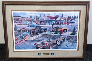Lakefront Treasures by Ken Zylla - 29 tall x 40 wide