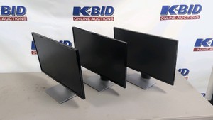 Three Dell monitors - model number se2717hc