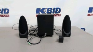 Hp office speakers and subwoofer set