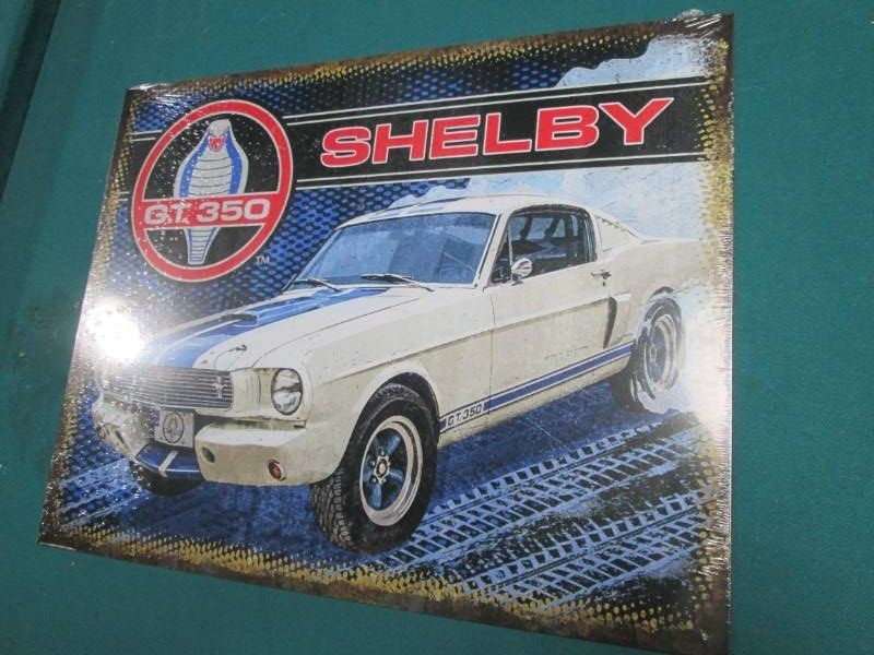 Shelby GT 350 metal sign 7.5 x 11.5 inches