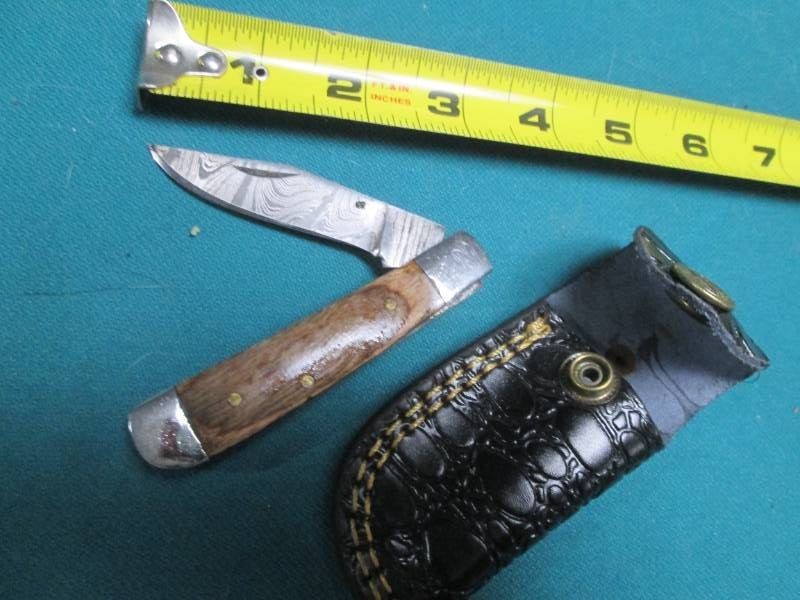 Hand crafted Damascus style knife...