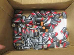 C AAA and 9 Volt batteries