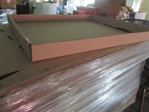 15 Large sheets of cardboard, use as a pallet topper, floor protector or any other application you can think of